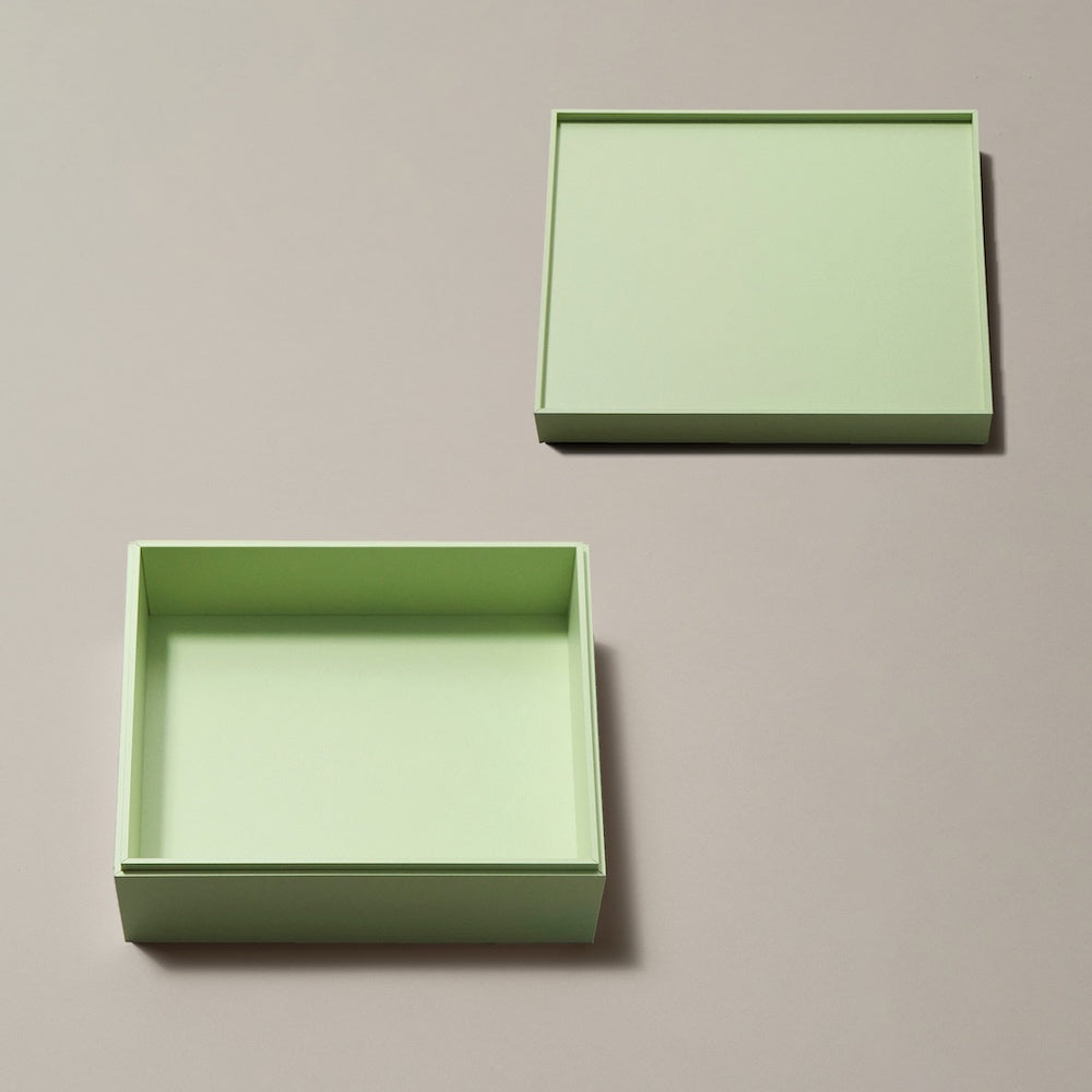 【サンプル 送料無料】UTSUWA　6.5寸　本体＋フタ＋仕切り1組セット　紙容器