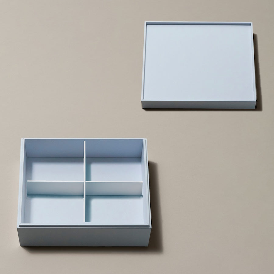 【サンプル 送料無料】UTSUWA　7寸　本体＋フタ＋仕切り1組セット　紙容器