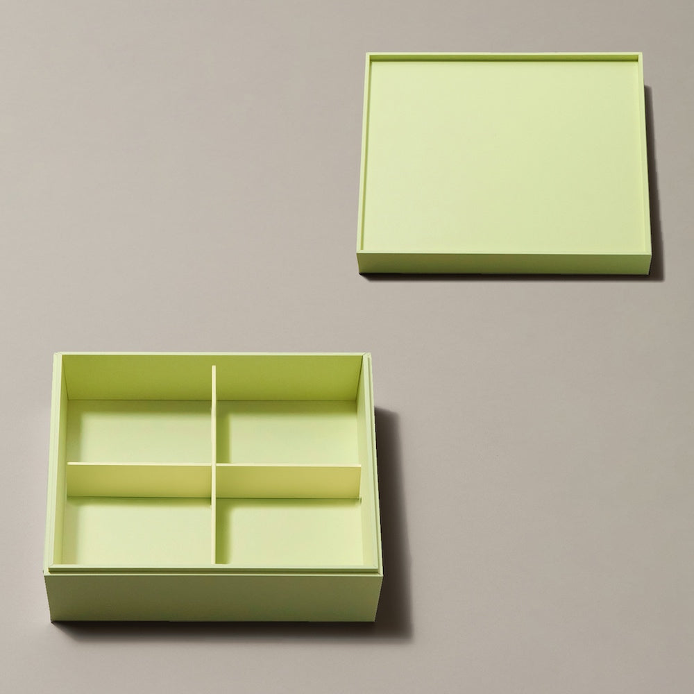 【サンプル 送料無料】UTSUWA　7寸　本体＋フタ＋仕切り1組セット　紙容器