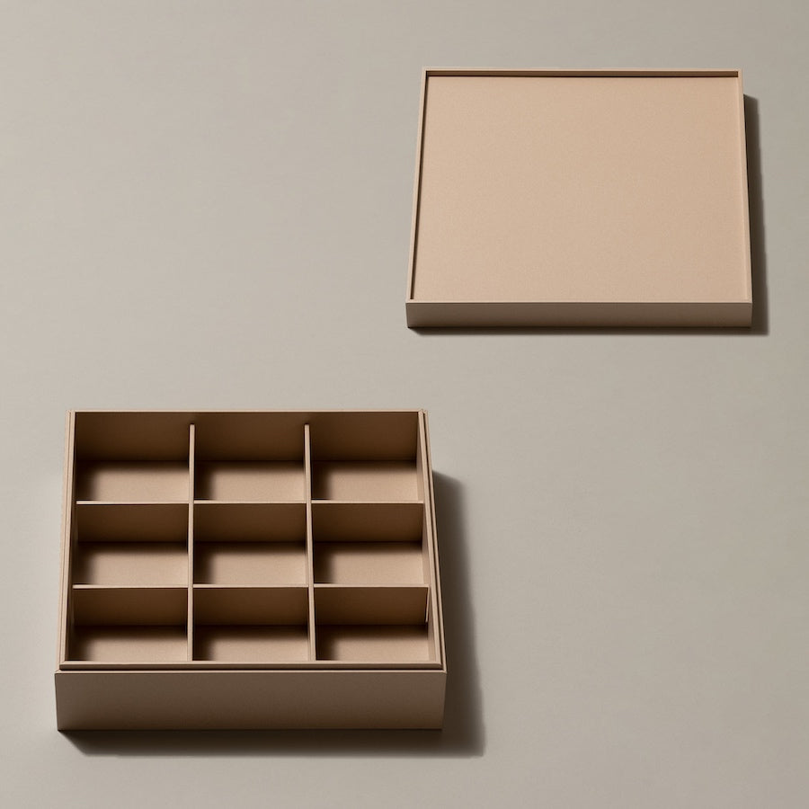 【サンプル 送料無料】UTSUWA　7寸　本体＋フタ＋仕切り1組セット　紙容器