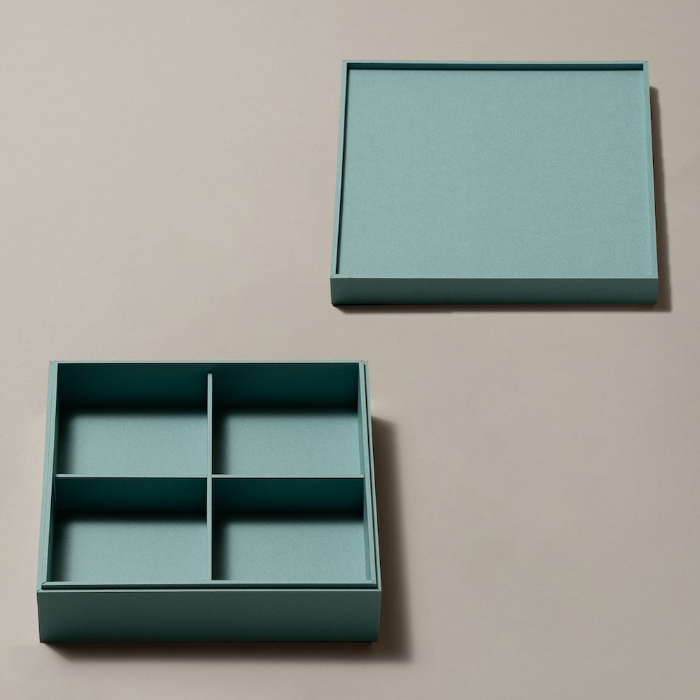 【サンプル 送料無料】UTSUWA　7寸　本体＋フタ＋仕切り1組セット　紙容器