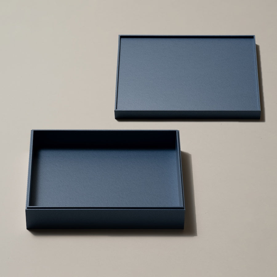 【サンプル 送料無料】UTSUWA　長角大　本体＋フタ1組セット　紙容器