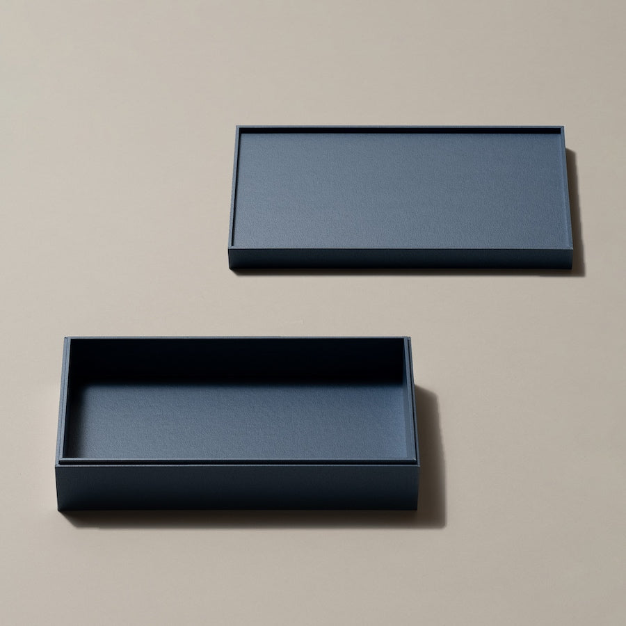 【サンプル 送料無料】UTSUWA　長角小　本体＋フタ1組セット　紙容器