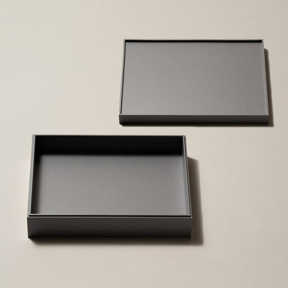 【サンプル 送料無料】UTSUWA　長角大　本体＋フタ1組セット　紙容器