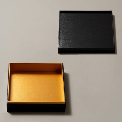 【サンプル 送料無料】UTSUWA　7寸　インロー見せ　本体＋フタ＋仕切り1組セット　紙重箱