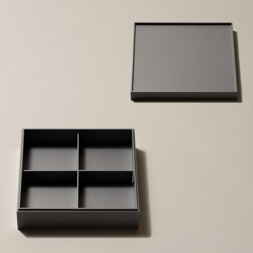 【サンプル 送料無料】UTSUWA　7寸　本体＋フタ＋仕切り1組セット　紙容器