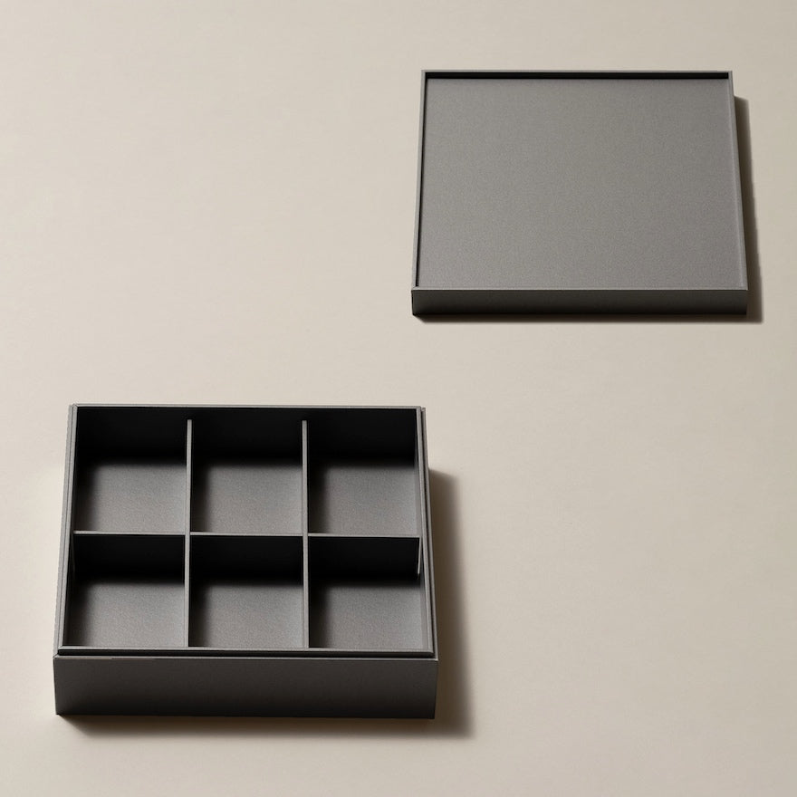 【サンプル 送料無料】UTSUWA　7寸　本体＋フタ＋仕切り1組セット　紙容器