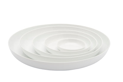 1616/ arita japan S&B Deep Plate 80/130/170/220/280 White