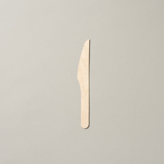 木製ナイフ160　バラ (3000本入透明袋)