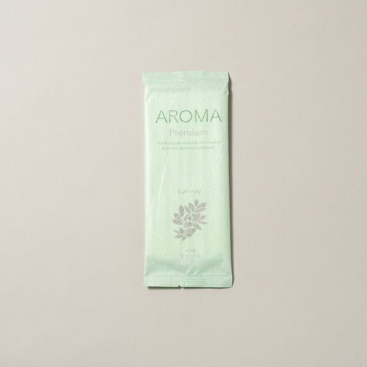 紙おしぼり AROMA Premium　クロモジ(600入)