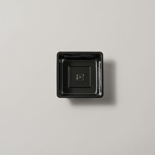 OJU BOX TRAY　79角皿 (500枚)　ブラック