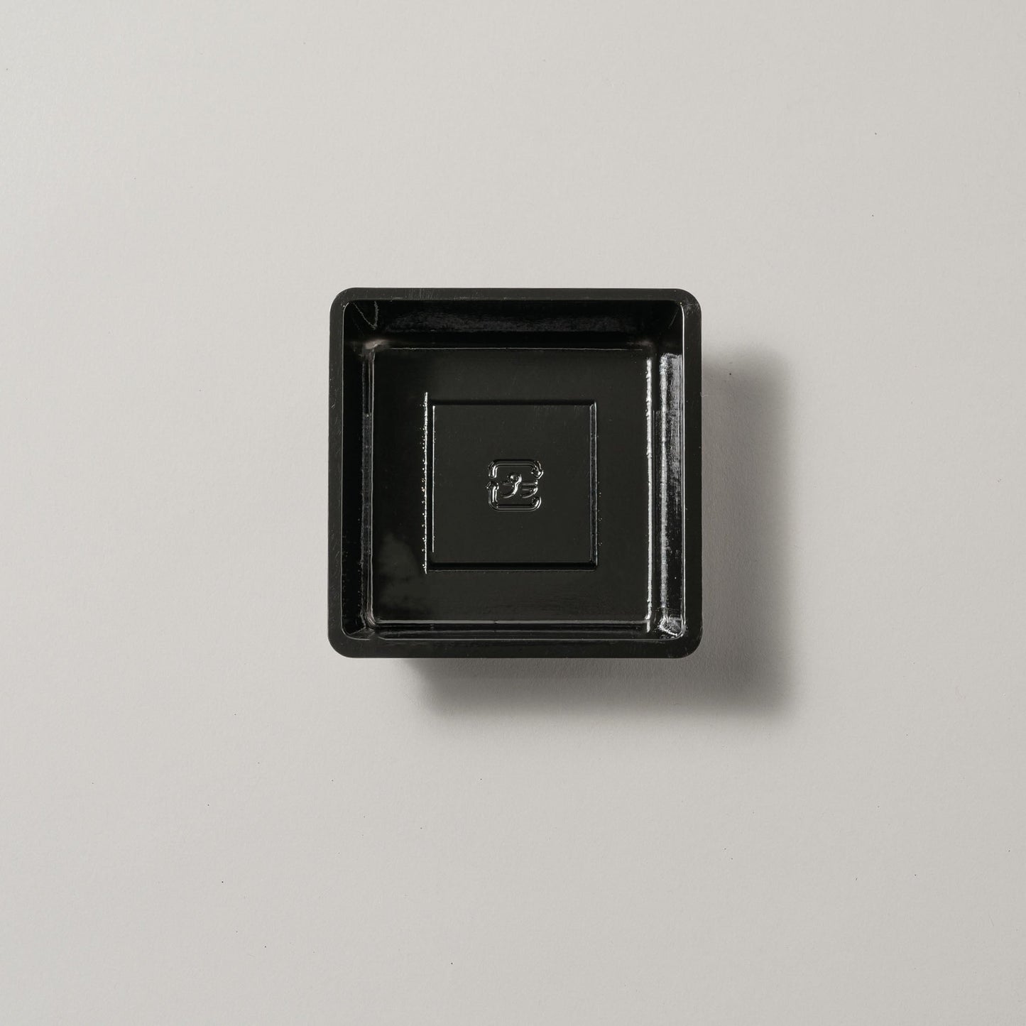 OJU BOX TRAY　87角皿 (500枚)　ブラック