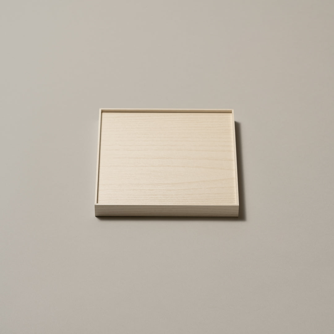 UTSUWA 6.5寸　蓋 (40入)  紙重箱　White wood