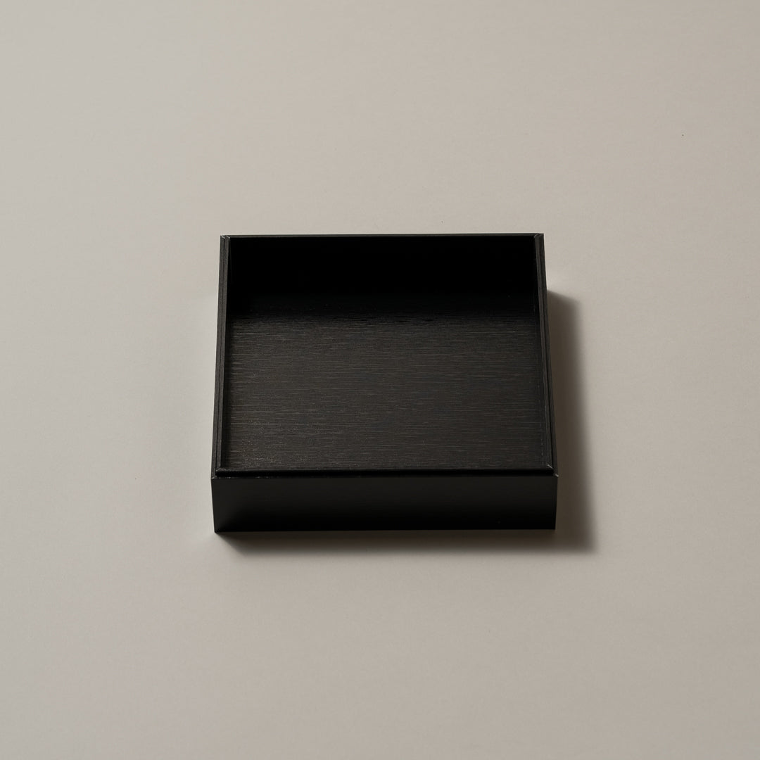 UTSUWA 6寸  本体 (40入) 紙重箱　黒紬