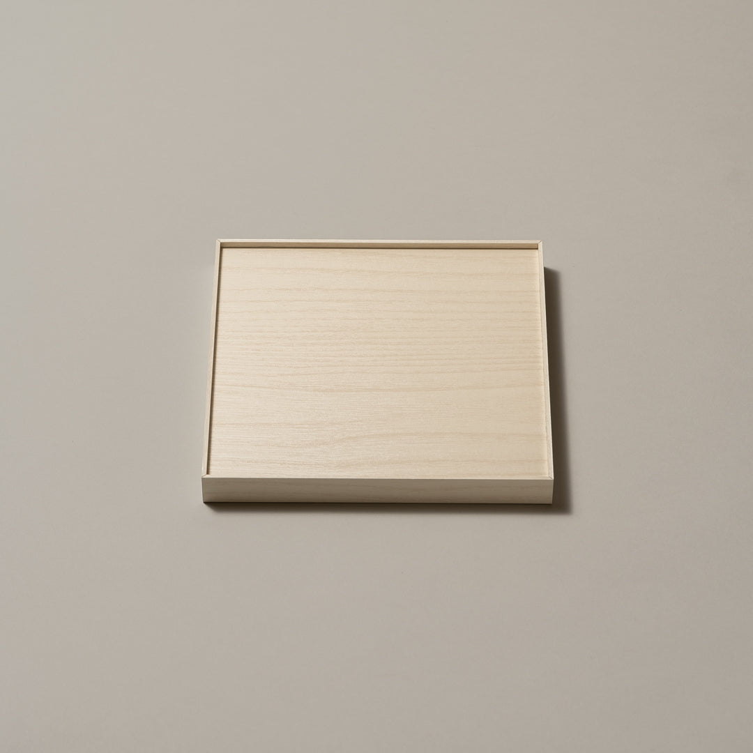 UTSUWA 7寸　蓋 (40入)  紙重箱　White wood