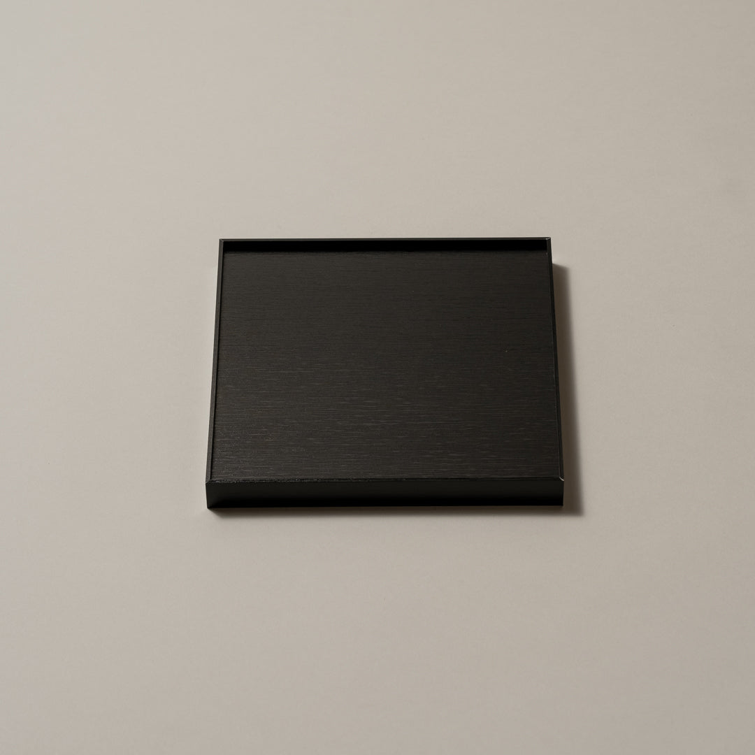 UTSUWA 7寸　蓋 (40入)  紙重箱　黒紬
